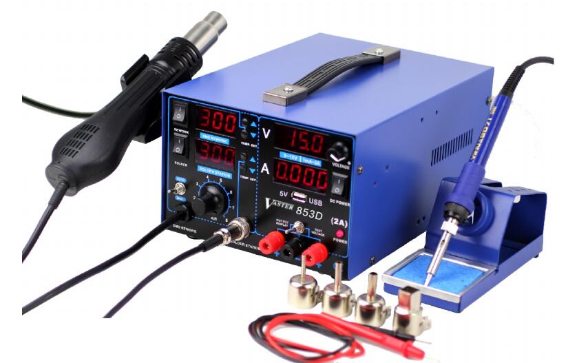 Vaster 三合一带电源热风焊台